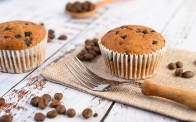 bögrés kávés muffin